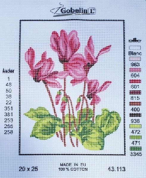 20x25 cm Gobelin Baskılı Goblen 43113