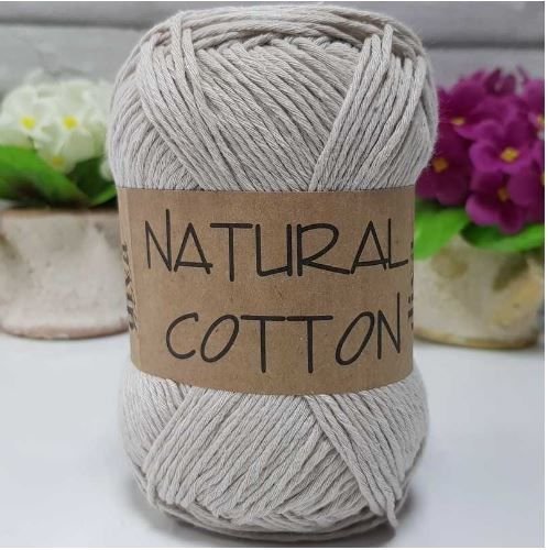 Diva Natural Cotton Pamuk Örgü İpi 2305 Bej