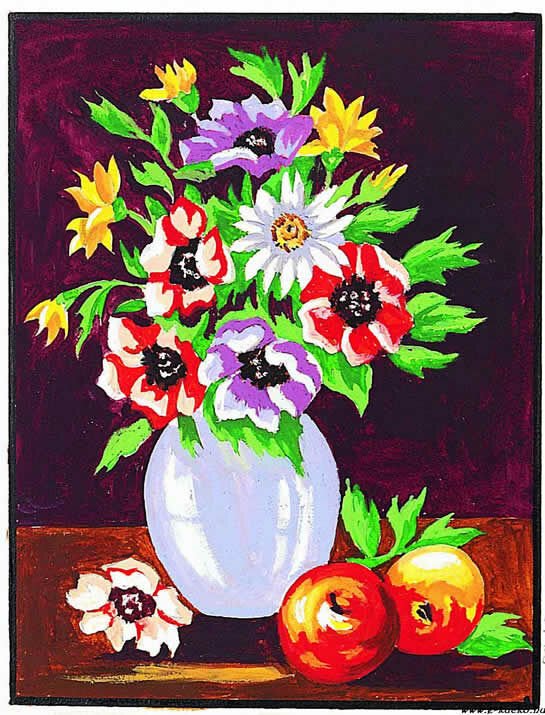 20x25 cm Margot Baskılı Goblen Kiti 766.60204