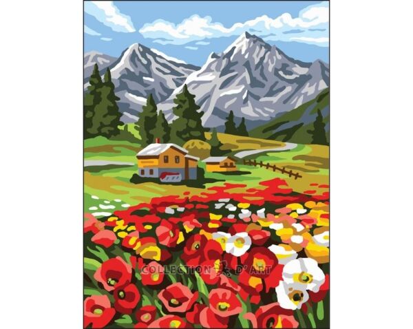 40x50 cm Collection D'art Baskılı Goblen 10501