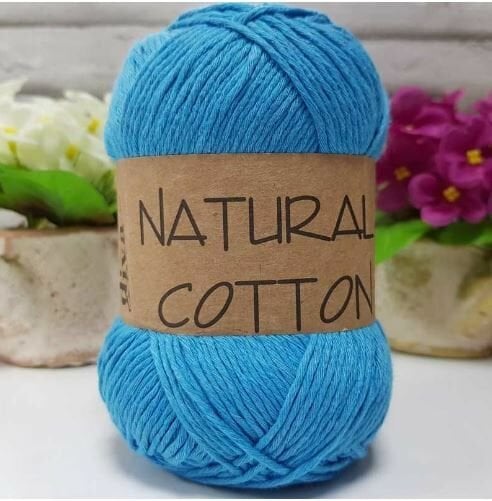 Diva Natural Cotton Pamuk Örgü İpi 2122 Okyanus