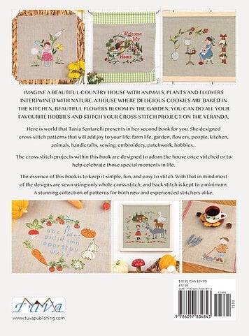 Countryside Cross Stitch Kanaviçe Kitabı