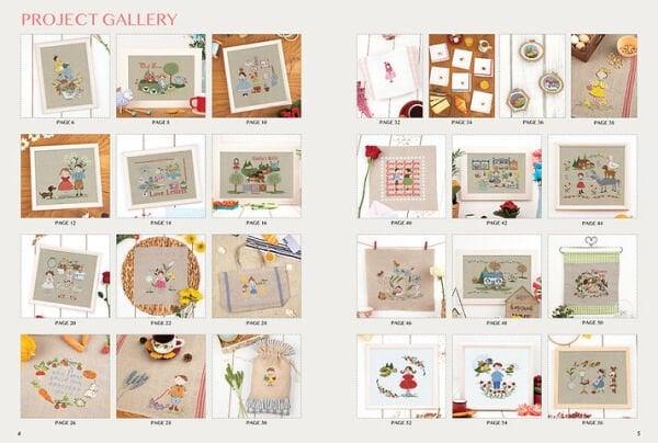 Countryside Cross Stitch Kanaviçe Kitabı