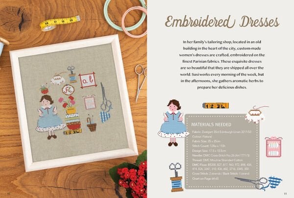 Countryside Cross Stitch Kanaviçe Kitabı