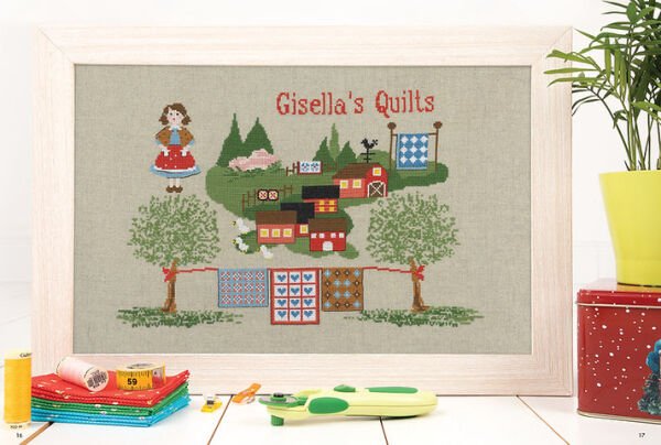 Countryside Cross Stitch Kanaviçe Kitabı