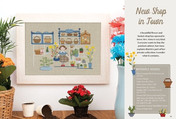 Countryside Cross Stitch Kanaviçe Kitabı
