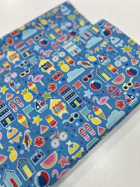 Makower-Uk İthal Pamuk Kumaş 2438B