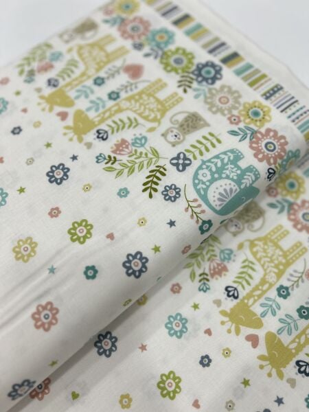 Makower-Uk İthal Pamuk Kumaş 2452D