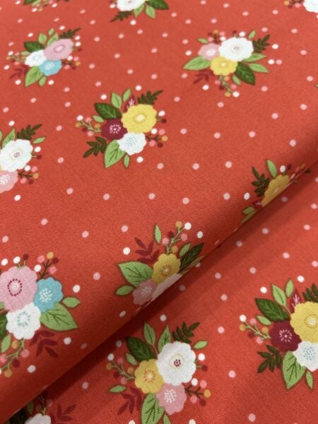 Makower-Uk İthal Pamuk Kumaş 2509R