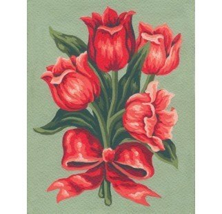 20x25 cm Collection D'art Baskılı Goblen 3145