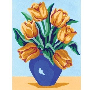 20x25 cm Collection D'art Baskılı Goblen 3240