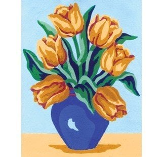 20x25 cm Collection D'art Baskılı Goblen 3240