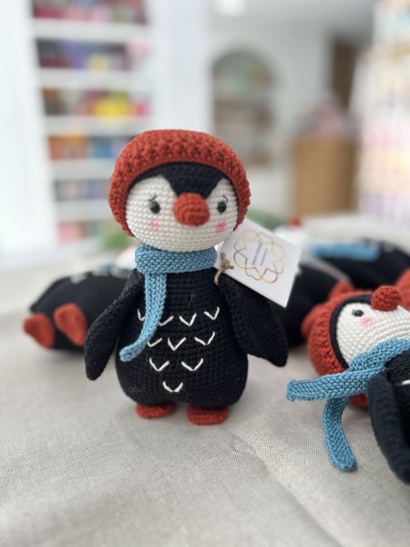 Amigurumi Siyah Penguen