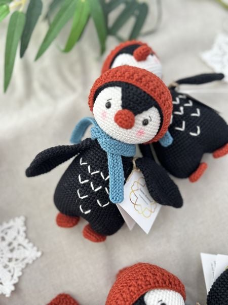 Amigurumi Siyah Penguen