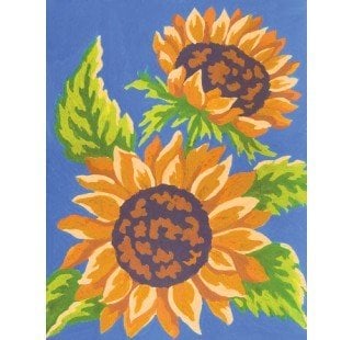 20x25 cm Collection D'art Baskılı Goblen 3238