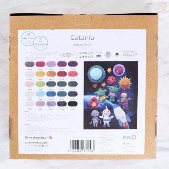 Catania Amigurumi Box Space Trip