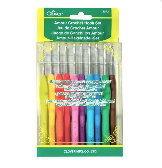 Clover Amour Tığ Seti 9 Adet Tığ