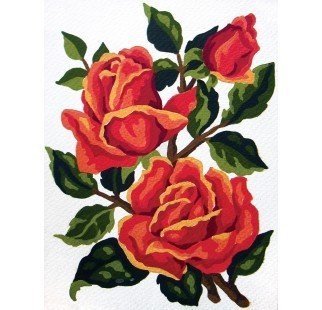 20x25 cm Collection D'art Baskılı Goblen 3186