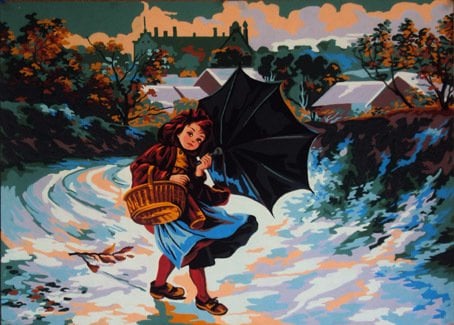 60x80 cm Gobelin Baskılı Goblen 10556