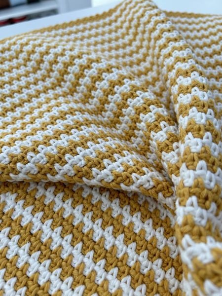 Taba Çizgili Bebek Battaniye Malzeme Kiti