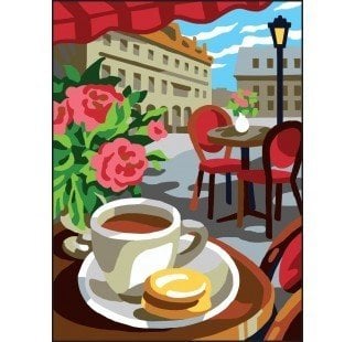 30x40 cm Collection D'art Baskılı Goblen 6321