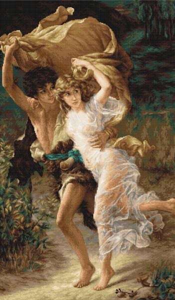 Luca-s Art Goblen Baskısız Kanaviçe Kiti B551