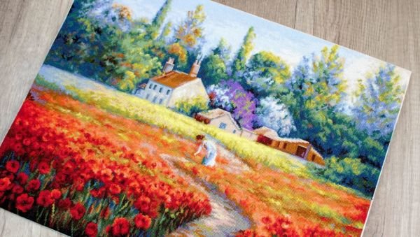 Luca-s Art Goblen Baskısız Kanaviçe Kiti B607