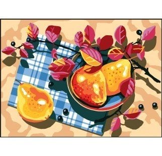 30x40 cm Collection D'art Baskılı Goblen 6317