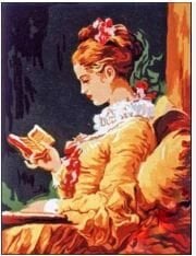 45x60 cm Diamant Baskılı Goblen D477