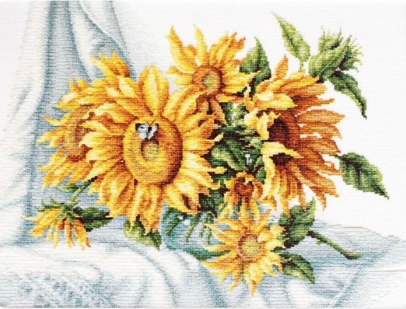 Luca-s Art Goblen Baskısız Kanaviçe Kiti B2264