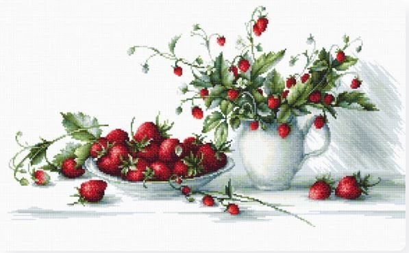 Luca-s Art Goblen Baskısız Kanaviçe Kiti B2277