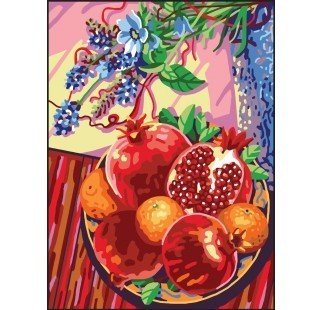 30x40 cm Collection D'art Baskılı Goblen 6315