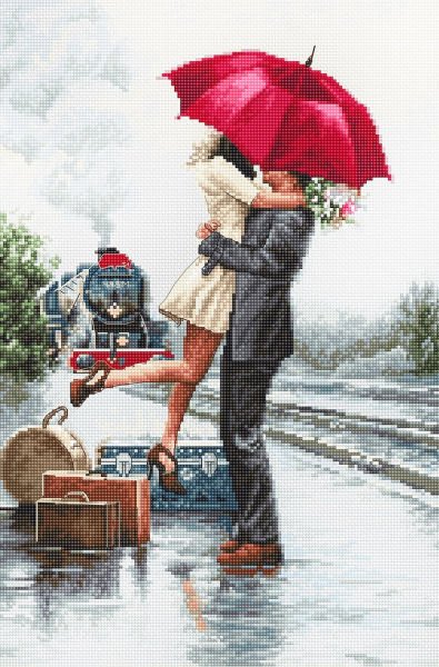 Luca-s Art Goblen Baskısız Kanaviçe Kiti B2369