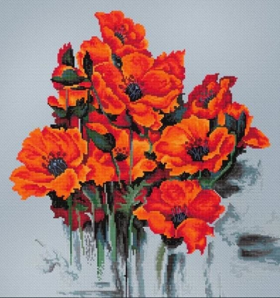 Luca-s Art Goblen Baskısız Kanaviçe Kiti B2380