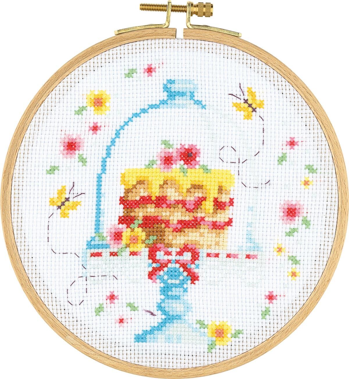 Tuva Ahşap Kasnaklı Kanaviçe Kiti  BCS10