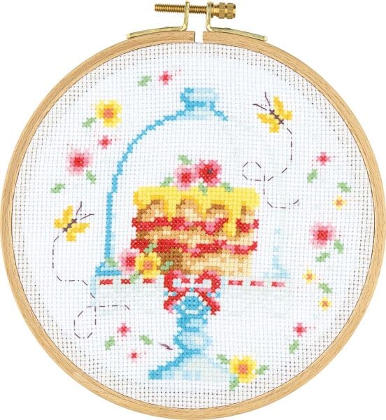 Tuva Ahşap Kasnaklı Kanaviçe Kiti  BCS10