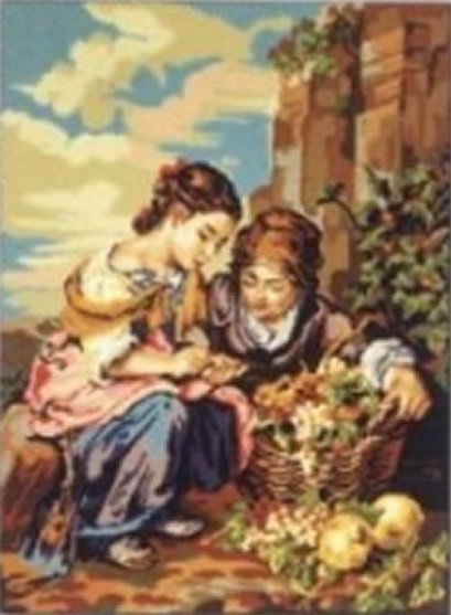 60x70 cm Gobelin Baskılı Goblen 10504 Goblen