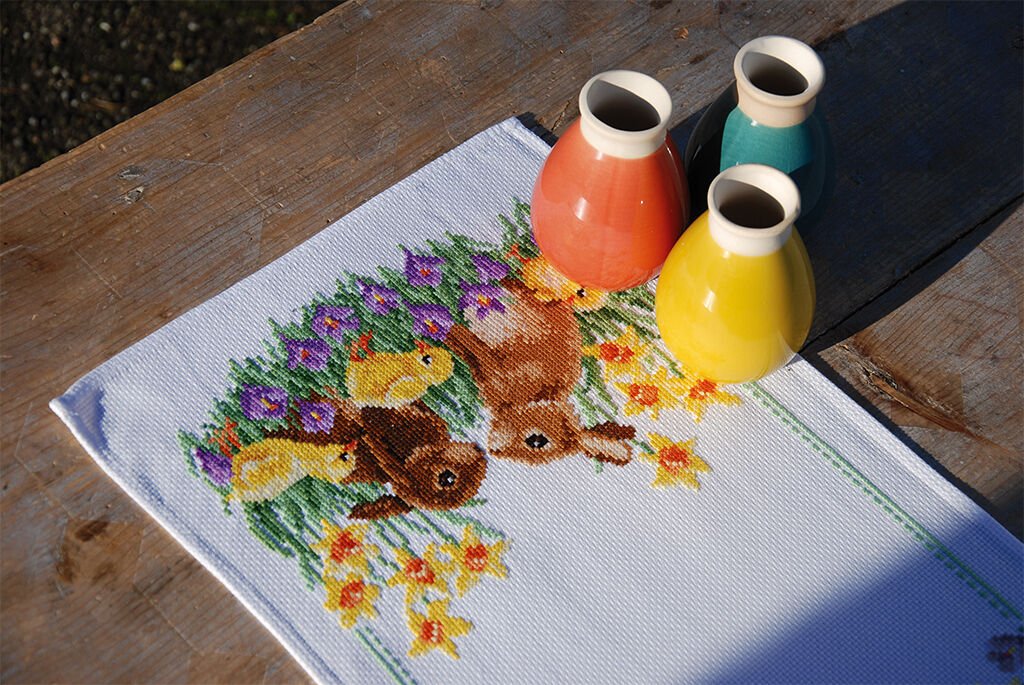 Vervaco Kanaviçe Şömentable Örtü 32x84cm Pn-0183468