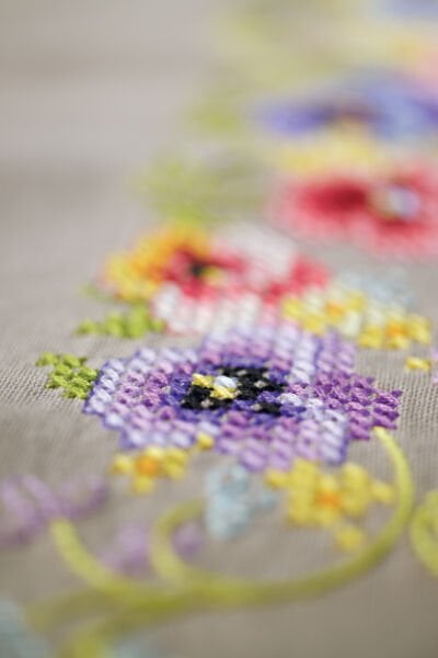 Vervaco Kanaviçe Şömentable Örtü 40x100cm Pn-0167012