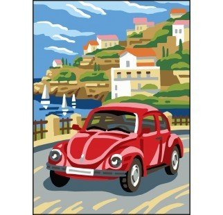 30x40 cm Collection D'art Baskılı Goblen 6312