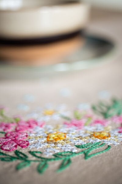 Vervaco Kanaviçe Kare Örtü 80x80cm Pn-0190850