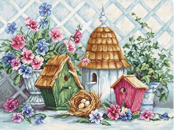 Luca-s Art Goblen Baskısız Kanaviçe Kiti B2396