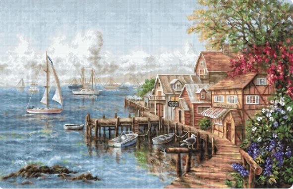 Luca-s Art Goblen Baskısız Kanaviçe Kiti B2405
