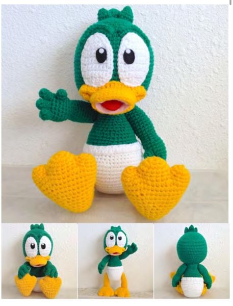 Donald Duck Amigurumi Oyuncak