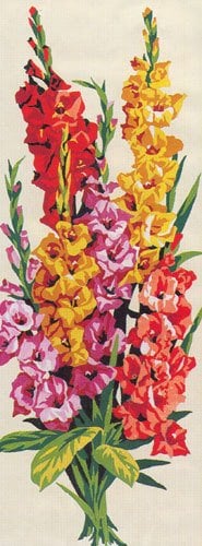 25x60 cm Seg de Paris Baskılı Goblen 95083