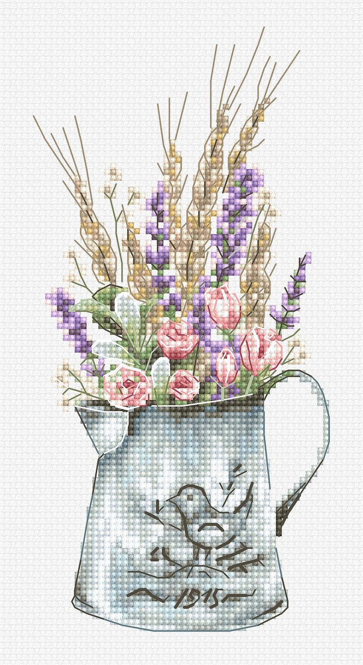 Luca-s Art Goblen Baskısız Kanaviçe Kiti B7008