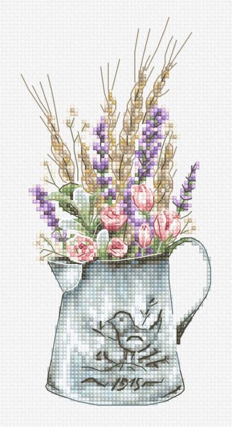 Luca-s Art Goblen Baskısız Kanaviçe Kiti B7008