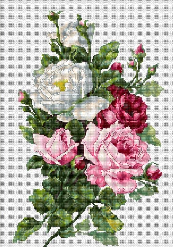 Luca-s Art Goblen Baskısız Kanaviçe Kiti BA22855