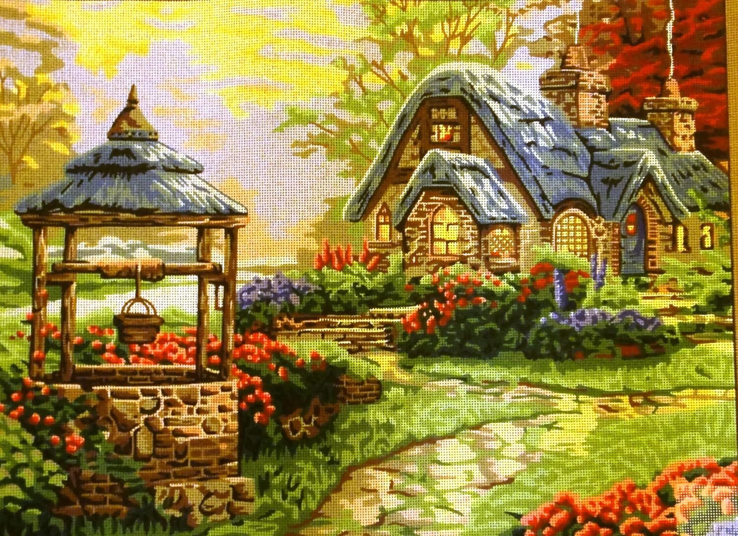 60x80 cm Gobelin Baskılı Goblen 10560