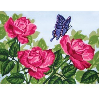30x40 cm Collection D'art Baskılı Goblen 6244